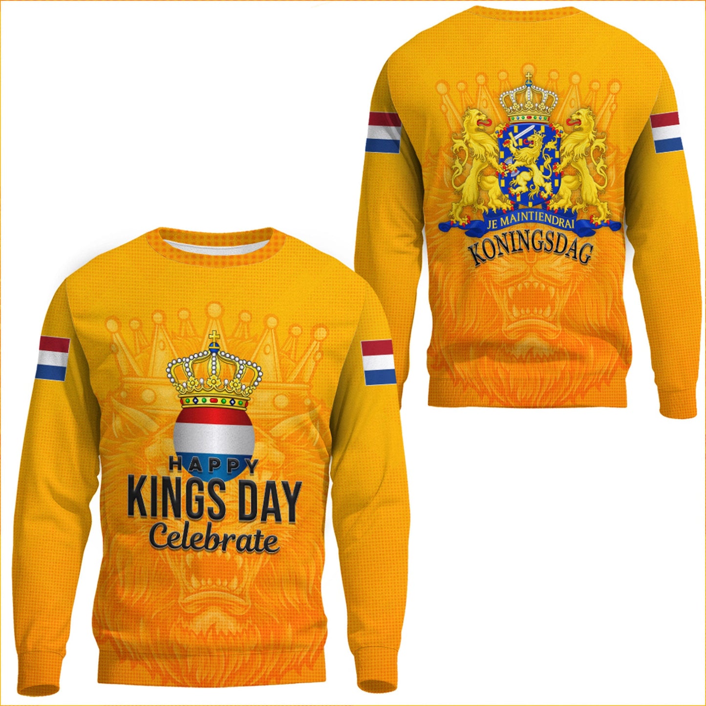 Clothing King Crown Koningsdag Sweatshirts