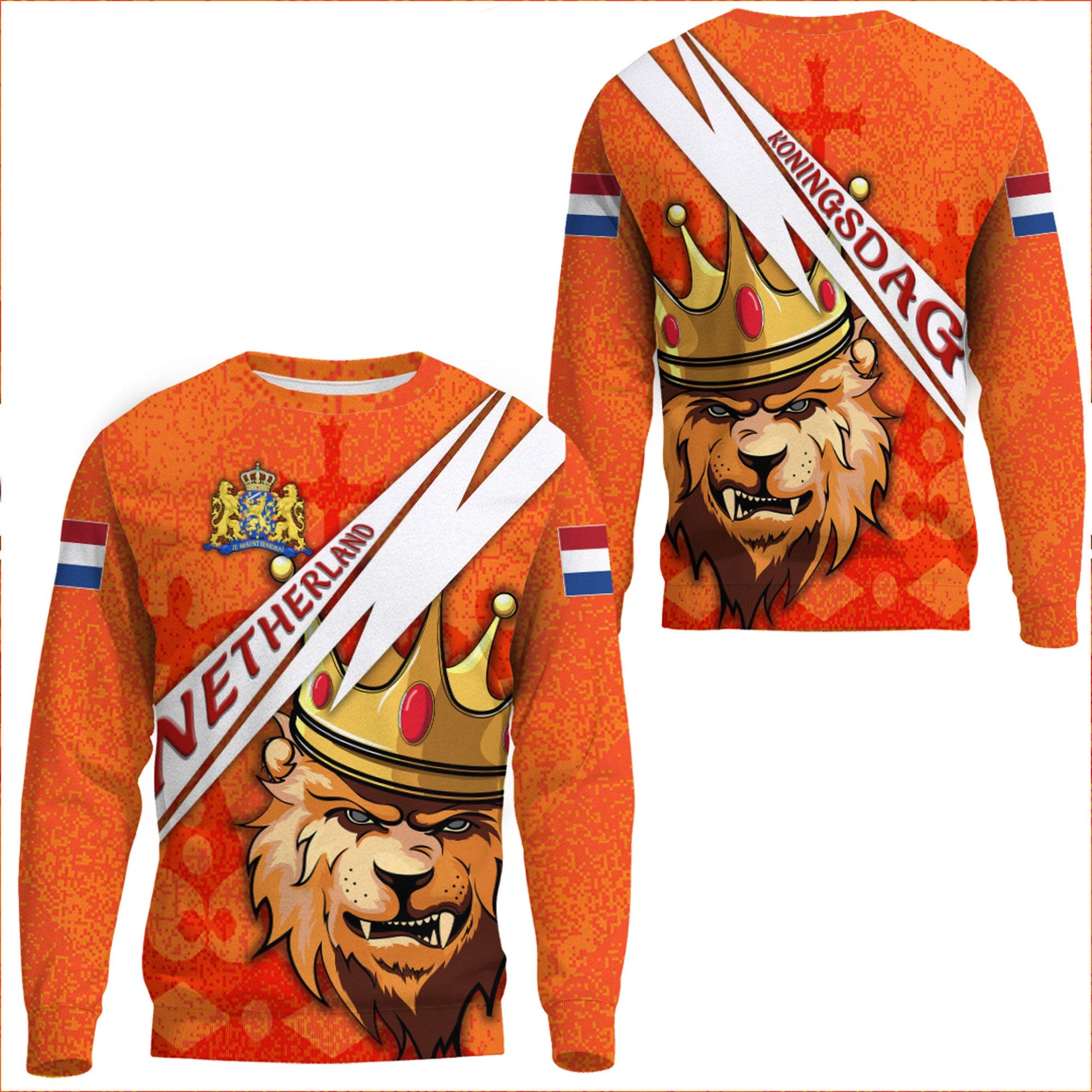 Clothing King Lion Koningsdag Sweatshirts