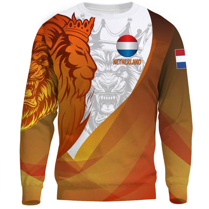 Clothing Lion Crown Koningsdag Sweatshirts