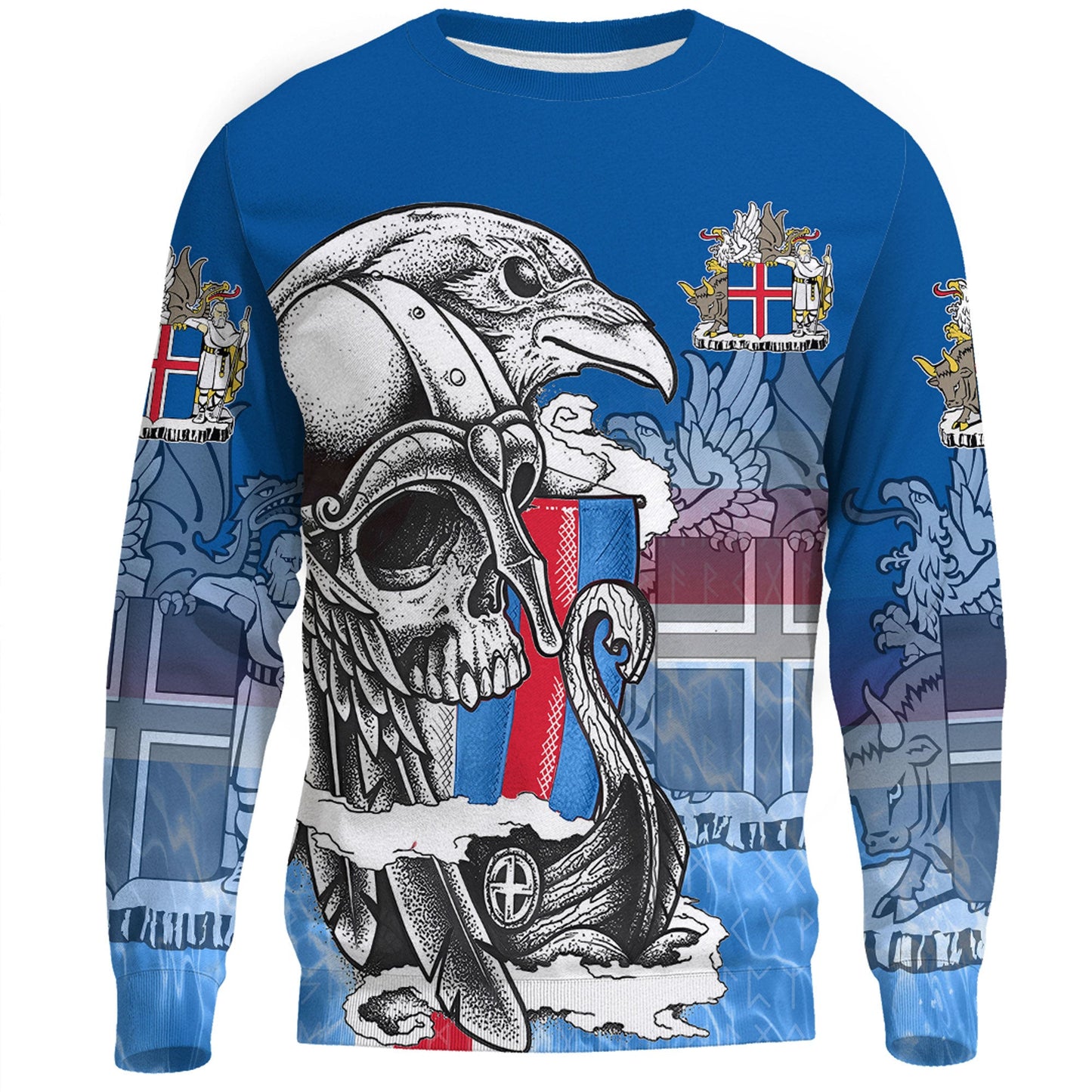 Clothing Iceland Raven Drakkar and Skull Sweatshirts