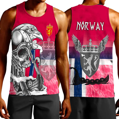 Clothing Norway Raven Drakkar and Skull Tank Top