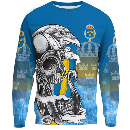 Clothing Sweden Raven Drakkar and Skull Sweatshirts