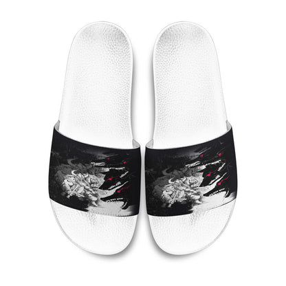 Slide Sandals Berserker and Wolf Red Eyes Slide Sandals