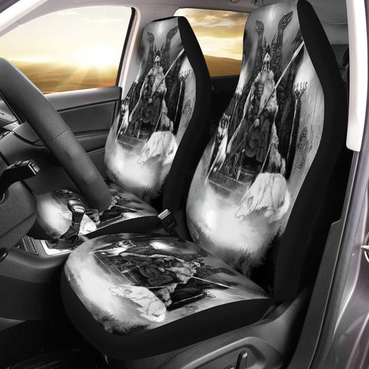 Maori 2021 Car Seat Covers Purple Aotearoa Tattoo