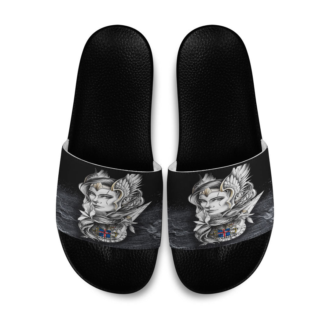 Slide Sandals Valkyries Iceland Viking Country Slide Sandals