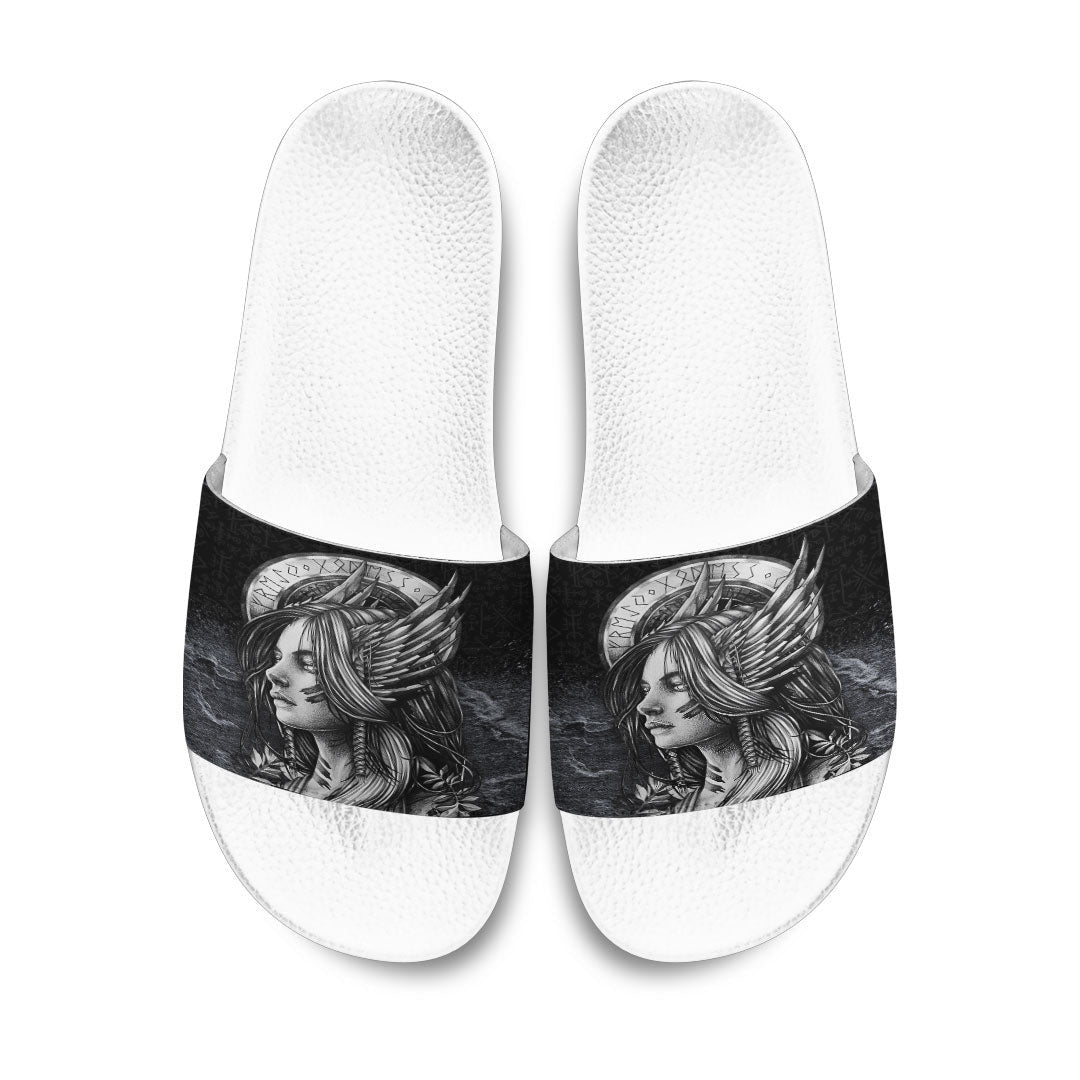 Slide Sandals Valkyries Sad Viking Slide Sandals