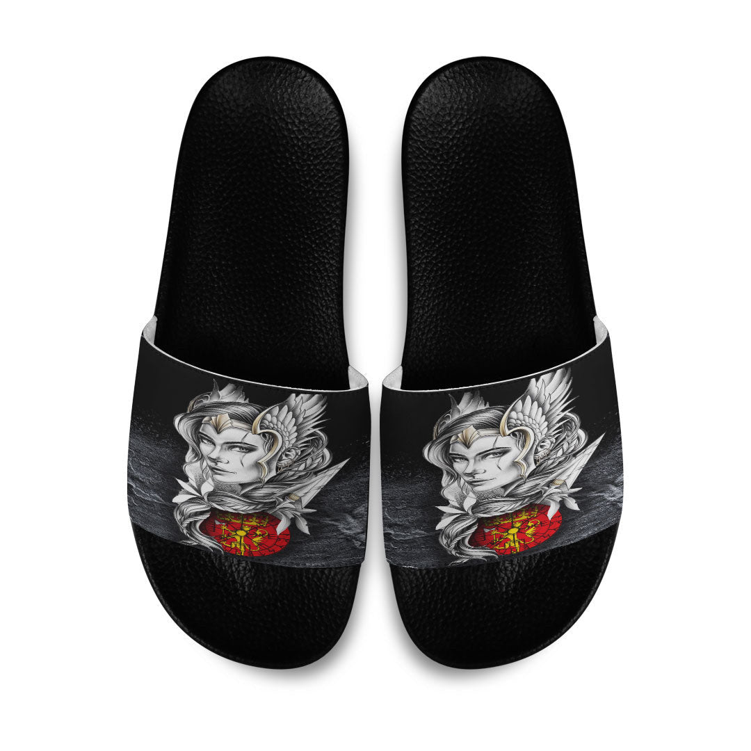 Slide Sandals Valkyries Norway Viking Country Slide Sandals