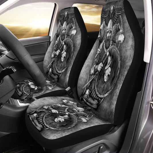 Maori 2021 Car Seat Covers Purple Aotearoa Tattoo