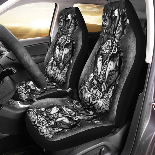 Maori 2021 Car Seat Covers Purple Aotearoa Tattoo