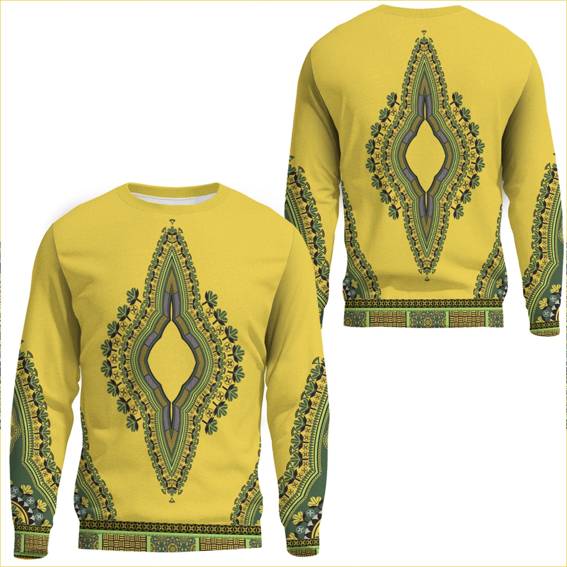 Clothing Africa Neck Dashiki Sweatshirts