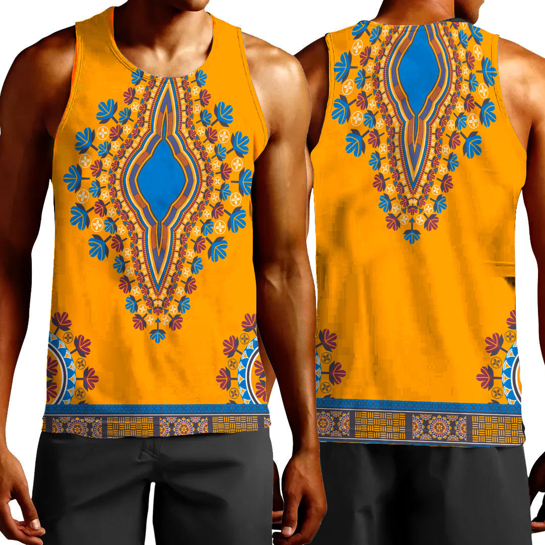 Clothing Neck Africa Dashiki Tank Top