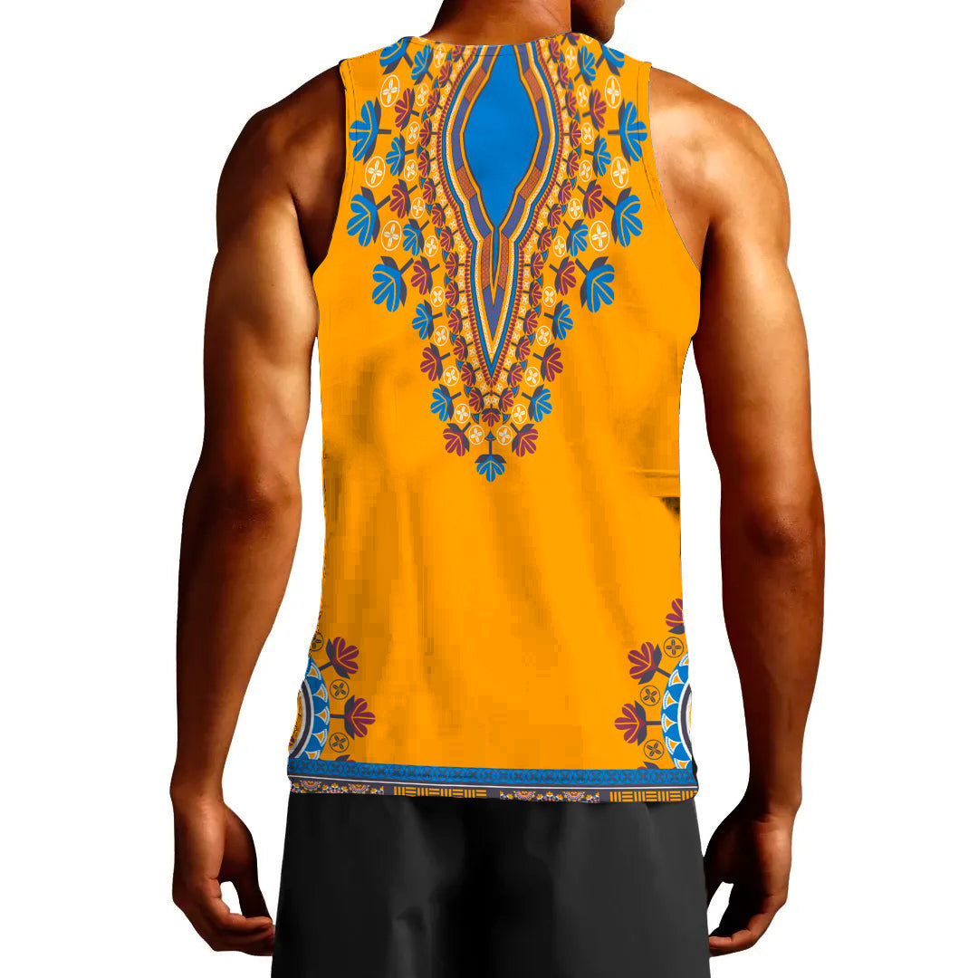 Clothing Neck Africa Dashiki Tank Top