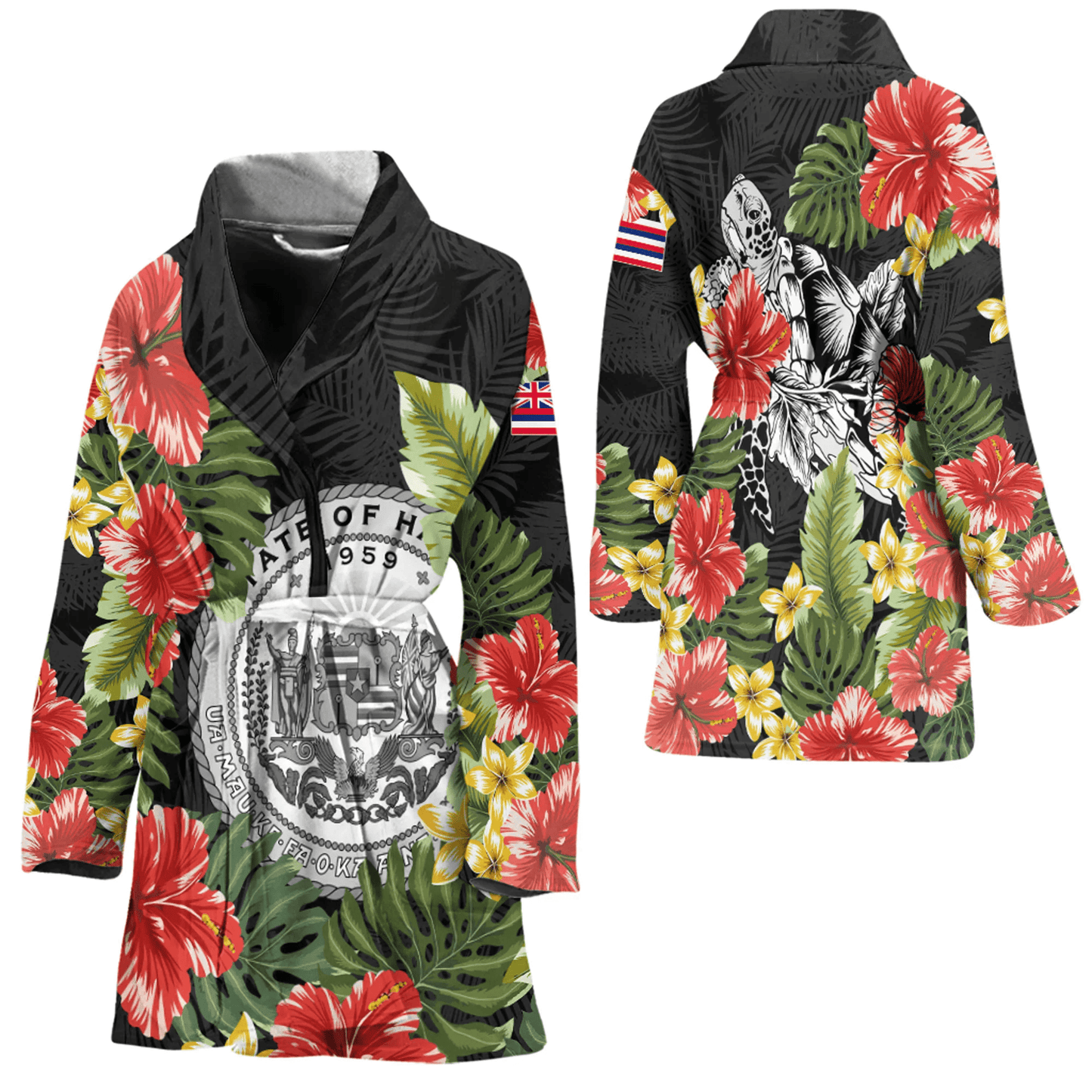 Haiti Special Grunge Flag Pullover Hoodie