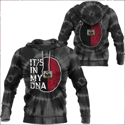 Hoodie Custom Haiti 1964 It'S In My Dna Tie Dye Style