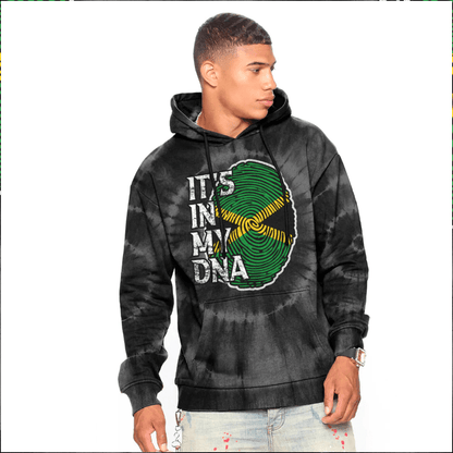 Hoodie Custom Jamaica It'S In My Dna Tie Dye Style