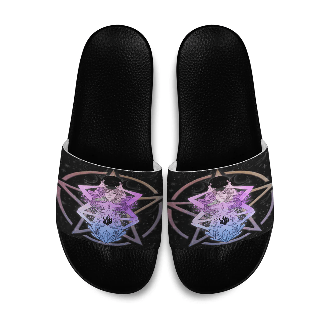 Slide Sandals Three Witches Slide Sandals
