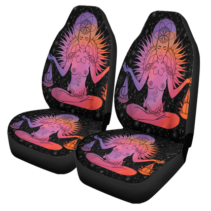Car Seat Covers Witcher Sun And Moon Car Seat Covers