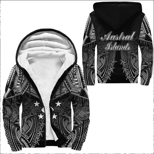 Clothing Austral Islands Tattoo Sherpa Hoodies