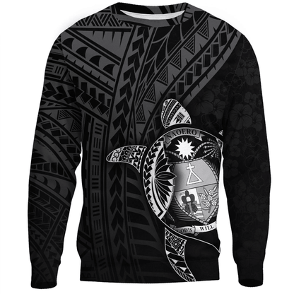 Clothing Nauru Polynesia Turtle Coat Of Arms Sweatshirts