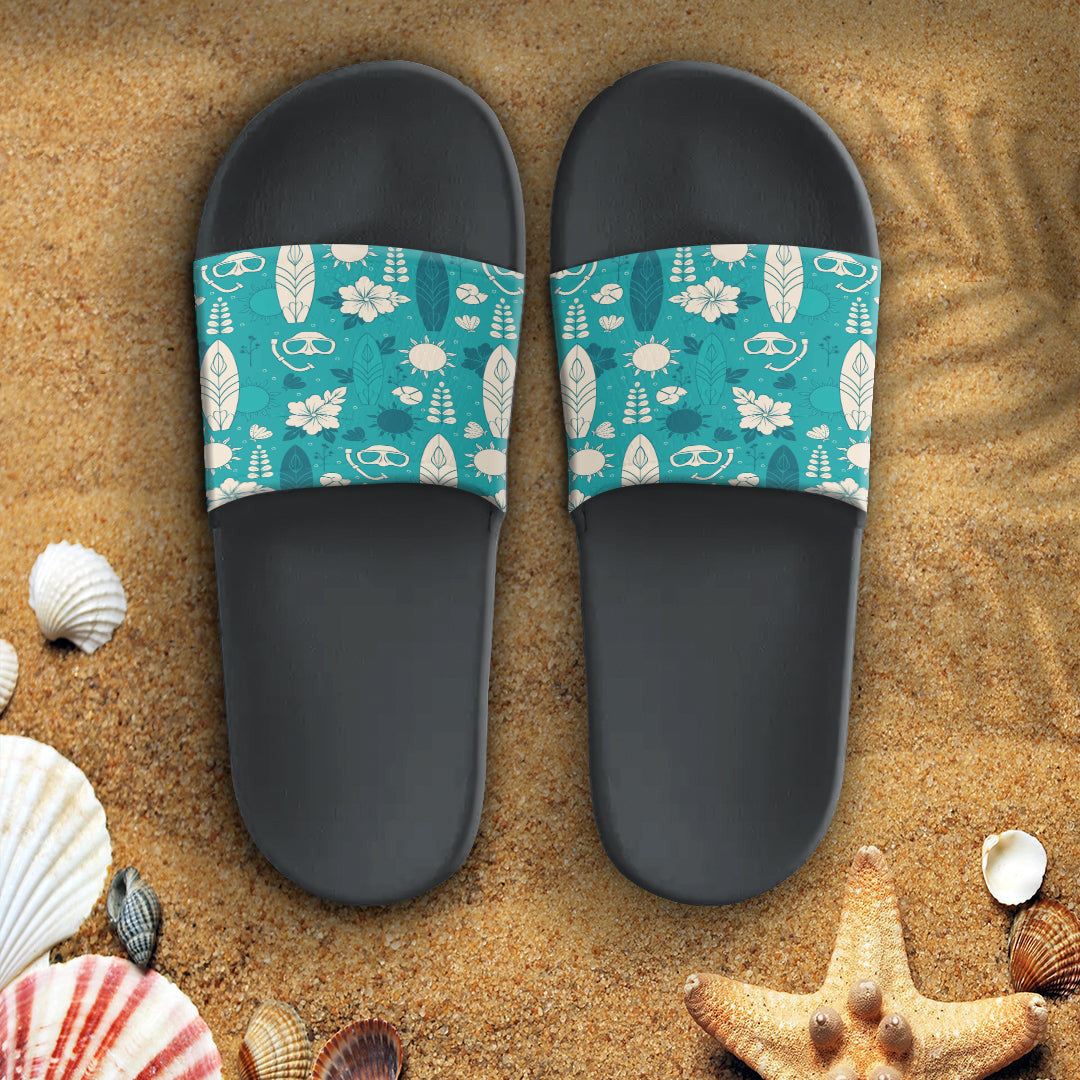 Sandal Summer Pattern Surfring and Diver Slide Sandal