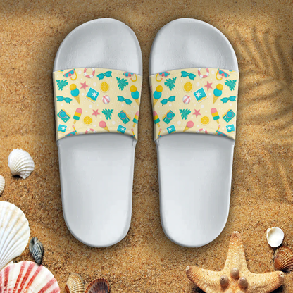 Sandal Summer Pattern of Sea Tourism Slide Sandal