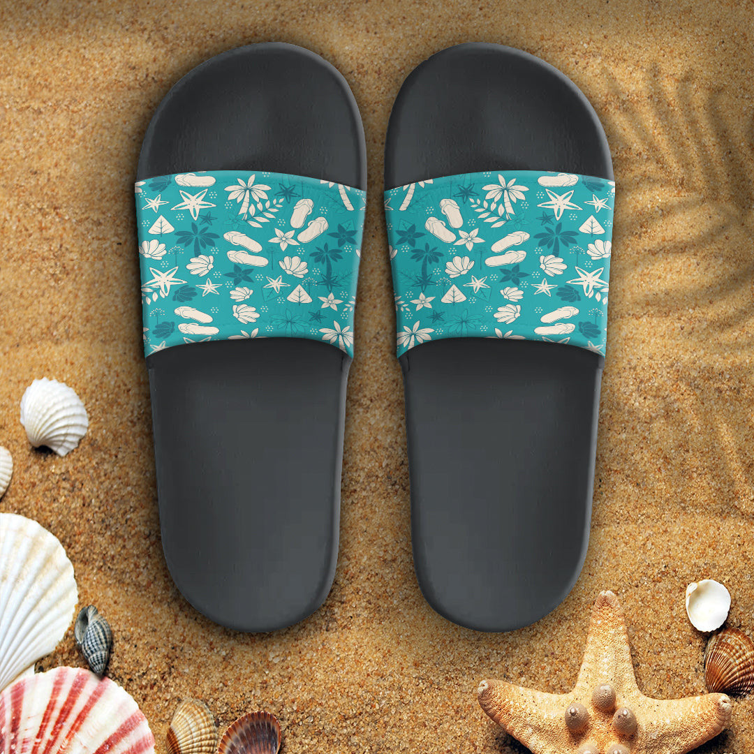 Sandal Summer Beach Pattern Cool and Flip Flop Slide Sandal