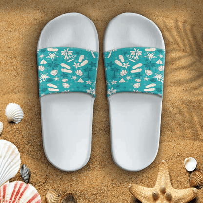 Sandal Summer Beach Pattern Cool and Flip Flop Slide Sandal