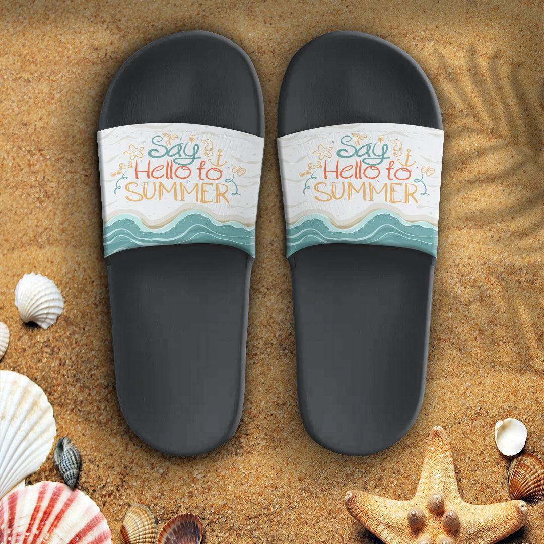 Sandal Say Hello To Summer! Slide Sandal