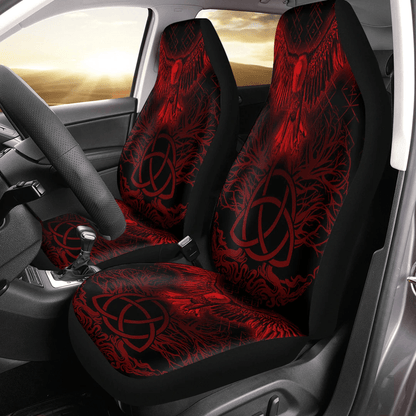 Maori 2021 Car Seat Covers Purple Aotearoa Tattoo