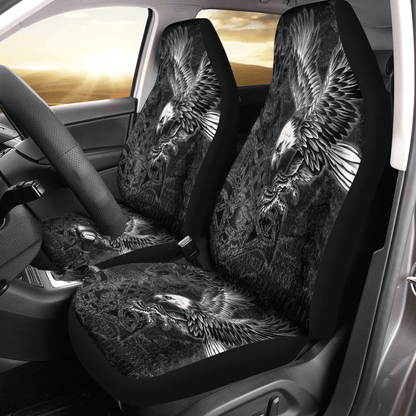 Maori 2021 Car Seat Covers Purple Aotearoa Tattoo