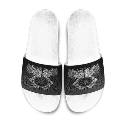 Slide Sandals Two Raven Cletic Viking Slide Sandals