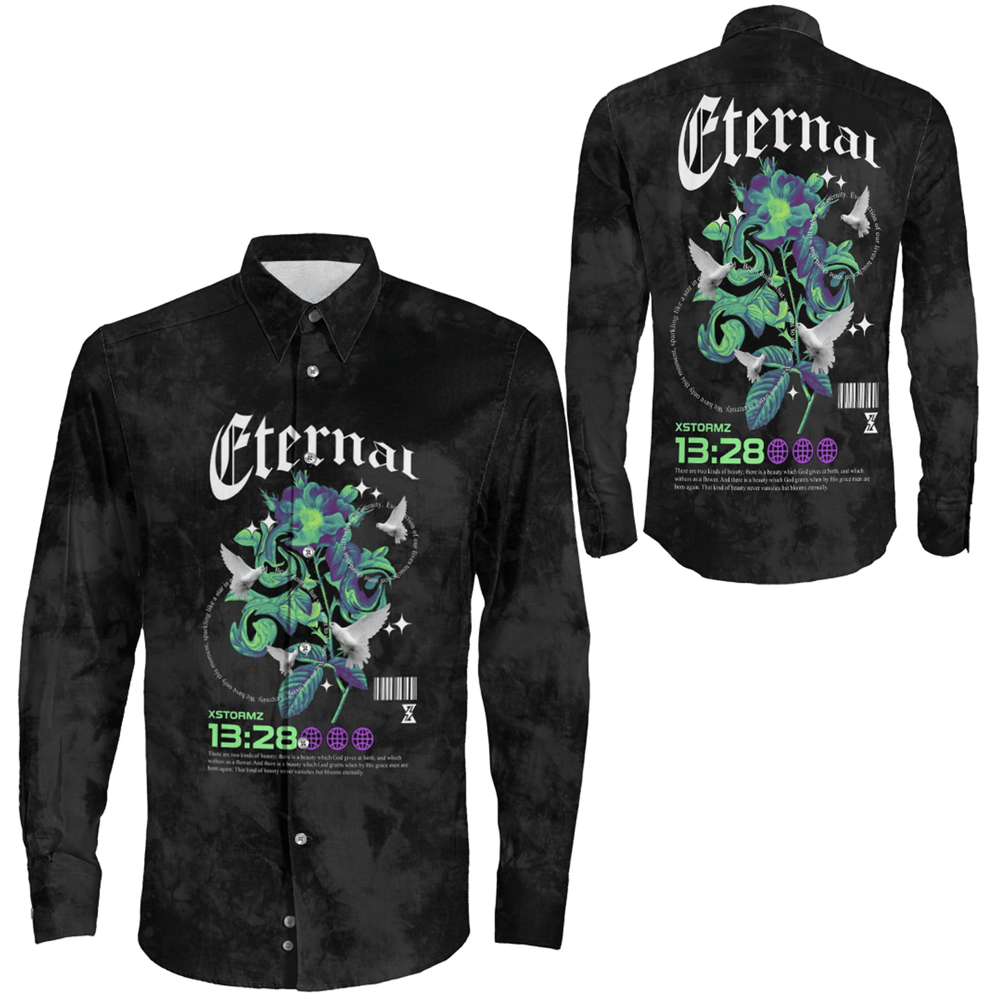 Clothing Eternal Long Sleeve Button Shirt