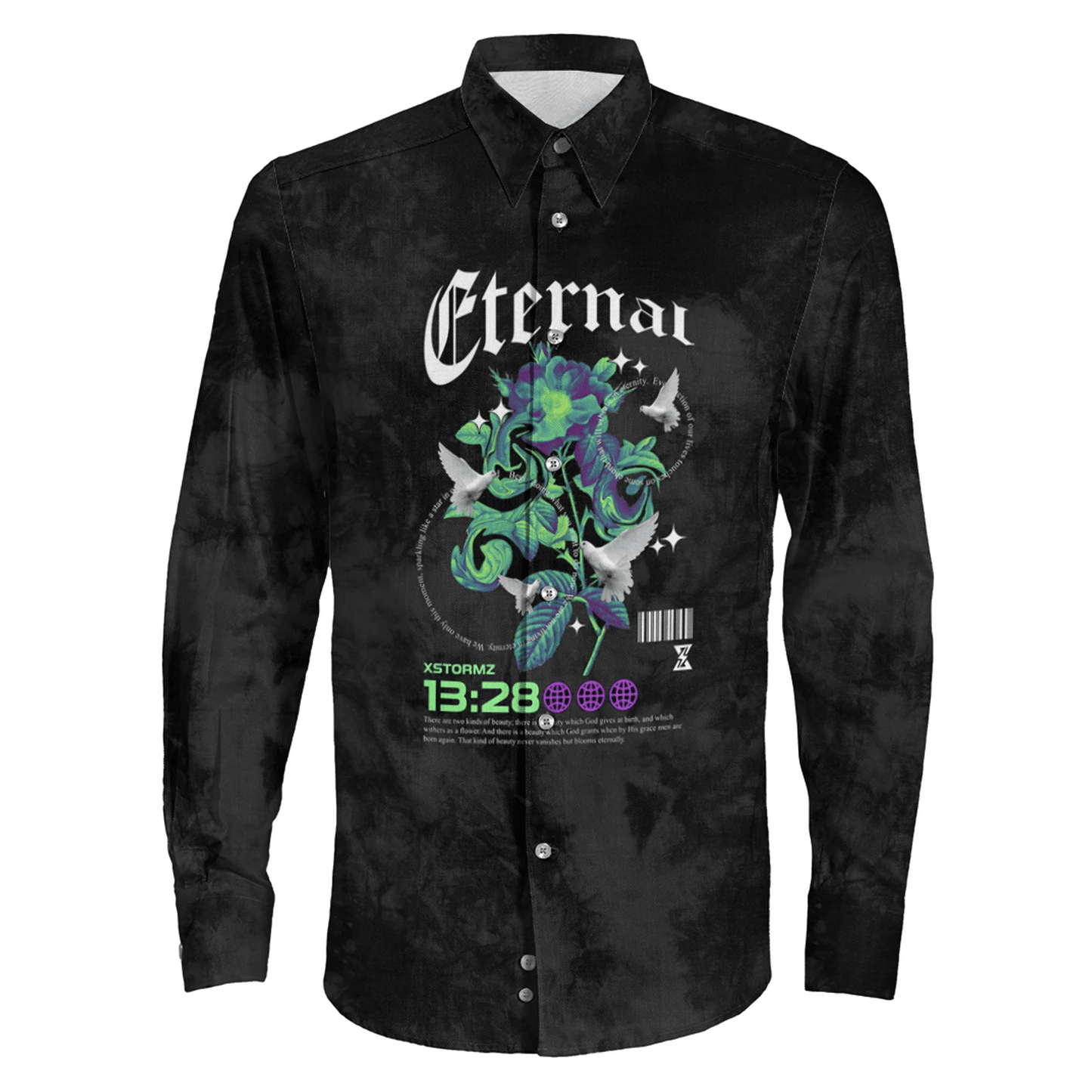 Clothing Eternal Long Sleeve Button Shirt