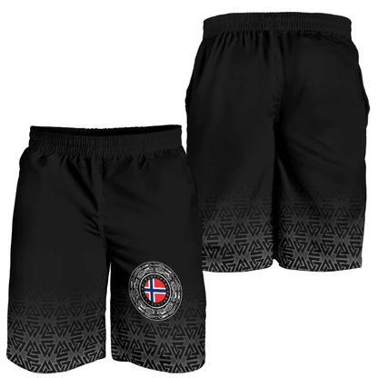 Men's Shorts Norway Coat Of Arms
