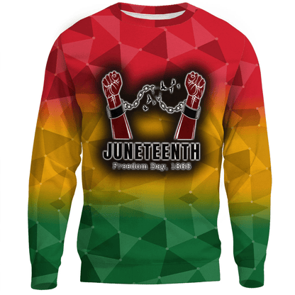 Clothing Juneteenth Hand Sweatshirts