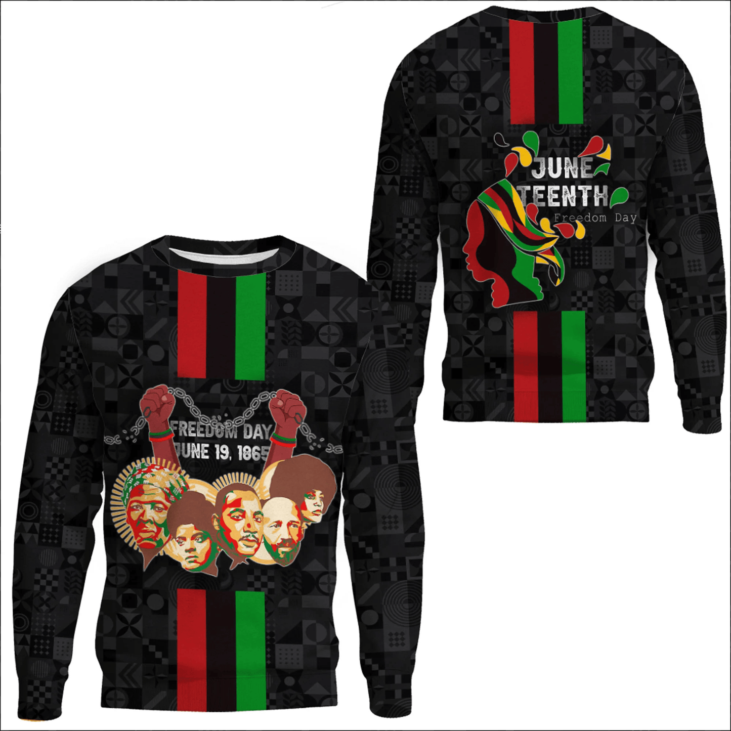 Clothing Person Of Juneteenth Sweatshirts