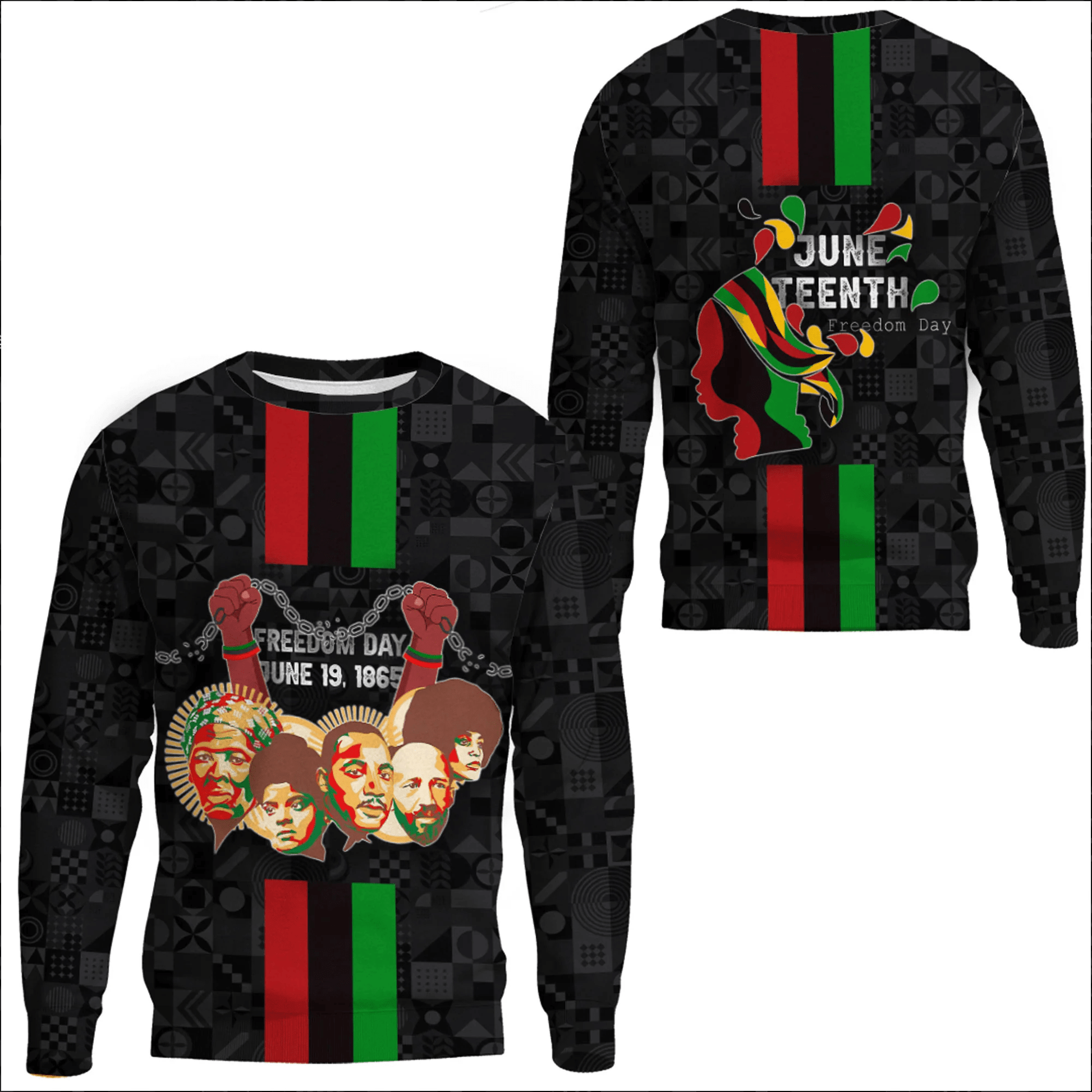 Clothing Person Of Juneteenth Sweatshirts