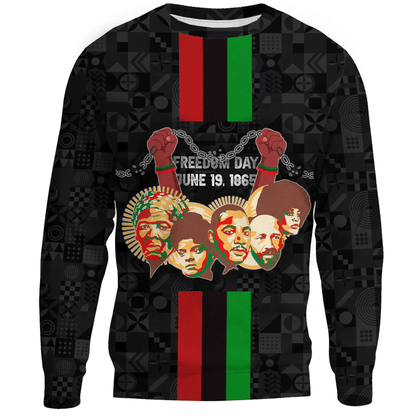 Clothing Person Of Juneteenth Sweatshirts