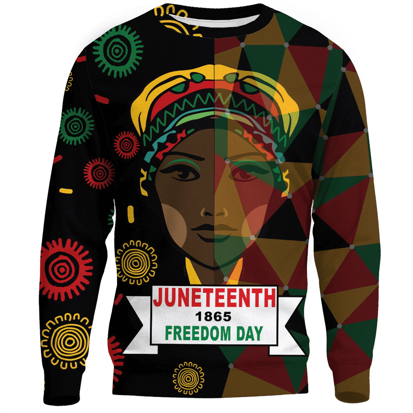 Clothing Slogan Juneteenth Sweatshirts