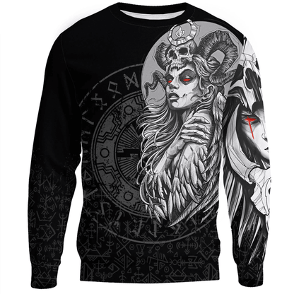 Clothing Valkyries Skull Sweatshirts