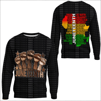Clothing Melanin Juneteenth Sweatshirts