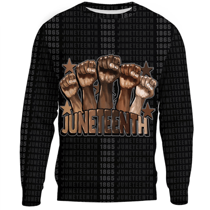 Clothing Melanin Juneteenth Sweatshirts