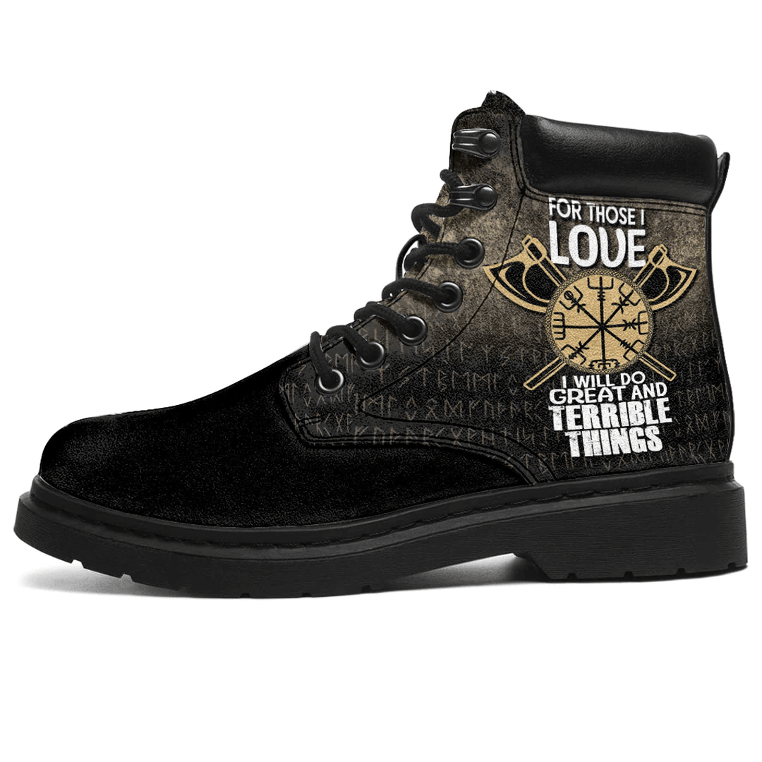 Boots For Those I Love I Will Do Great And Terrible Things All Season Boots
