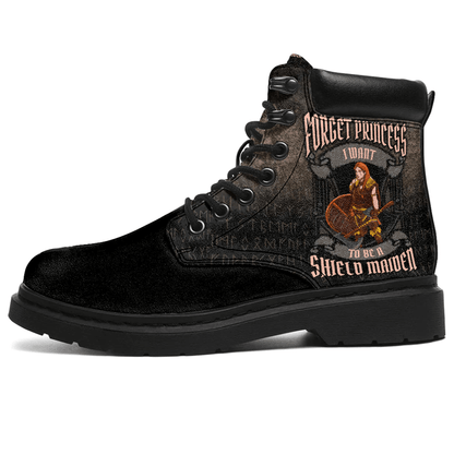 Boots Forget Princess I Want To Be A Shield Maiden All Season Boots