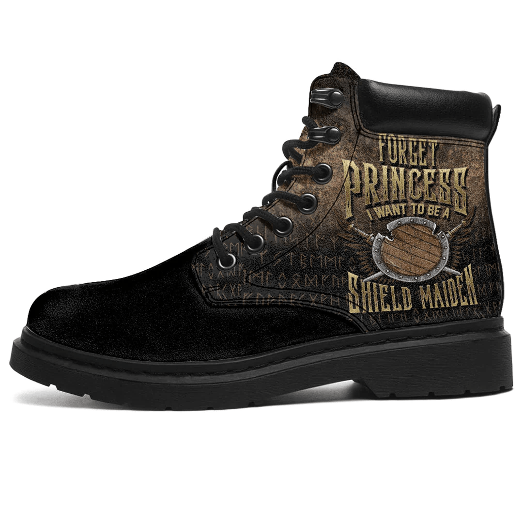 Boots Forget Princess I Want To Be A Shield Maiden All Season Boots