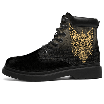 Boots Odin The Allfather Asgard God And Chief Of Aesir All Season Boots