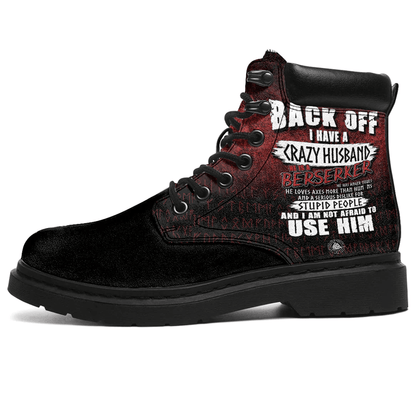 Boots Funny Viking Berserker All Season Boots