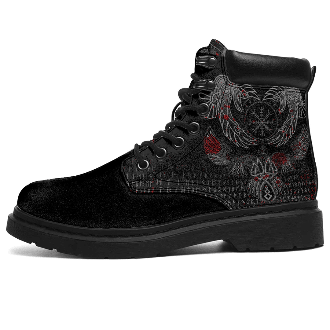 Boots Raven Of Odin Blood Style All Season Boots