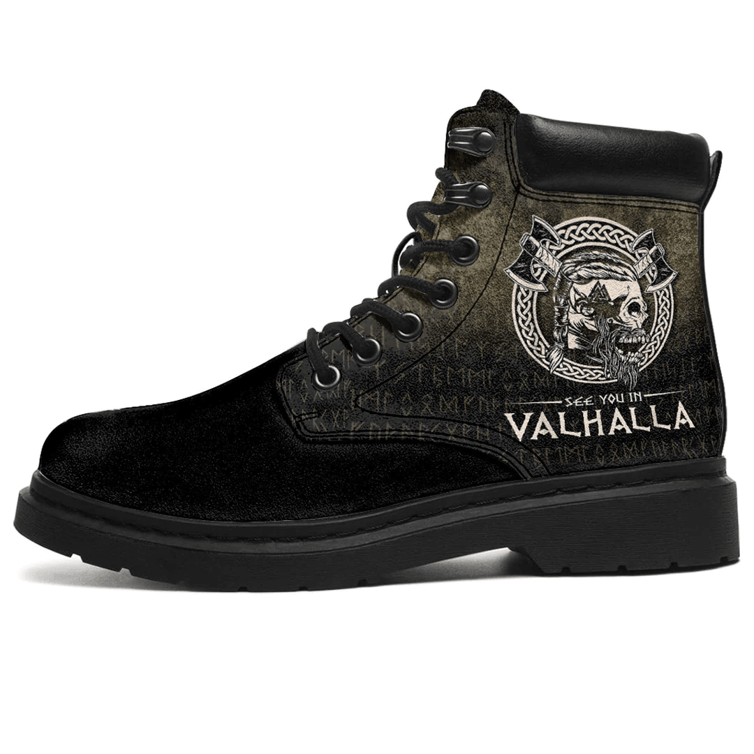 Boots See You In Valhalla Viking All Season Boots