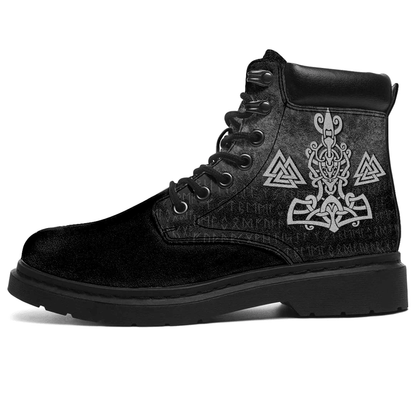 Boots Mjolnir And Valknut All Season Boots